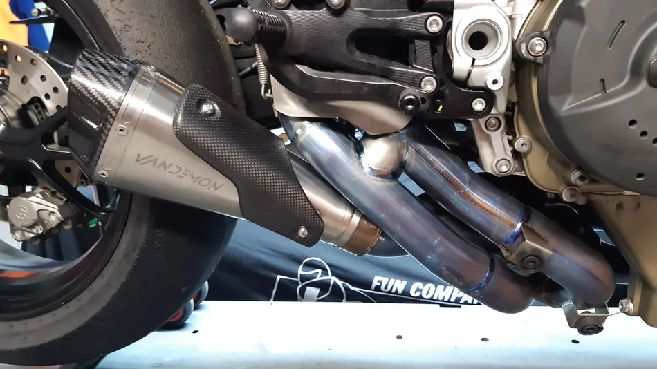 Vandemon - Ducati Panigale V4, V4S & V4R Vandemon Full Titanium Exhaust Kit 2018-2020