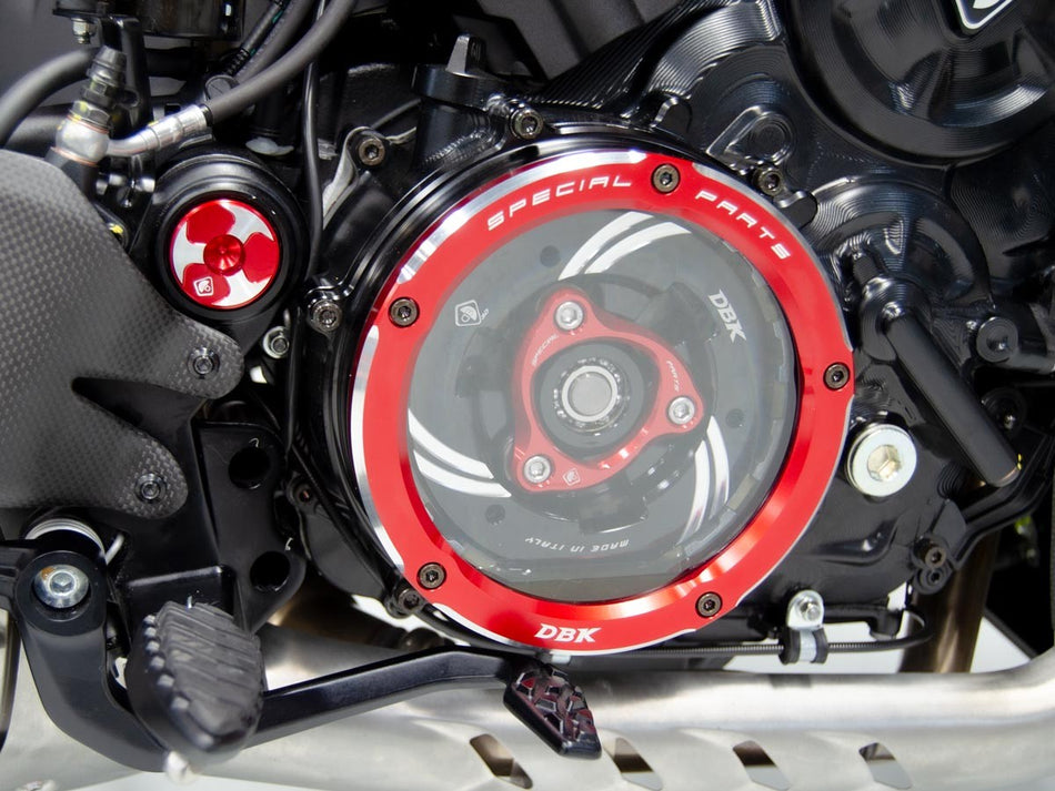 CCV401 - CLEAR CLUTCH COVER PANIGALE V4 - DBK Special Parts - 2