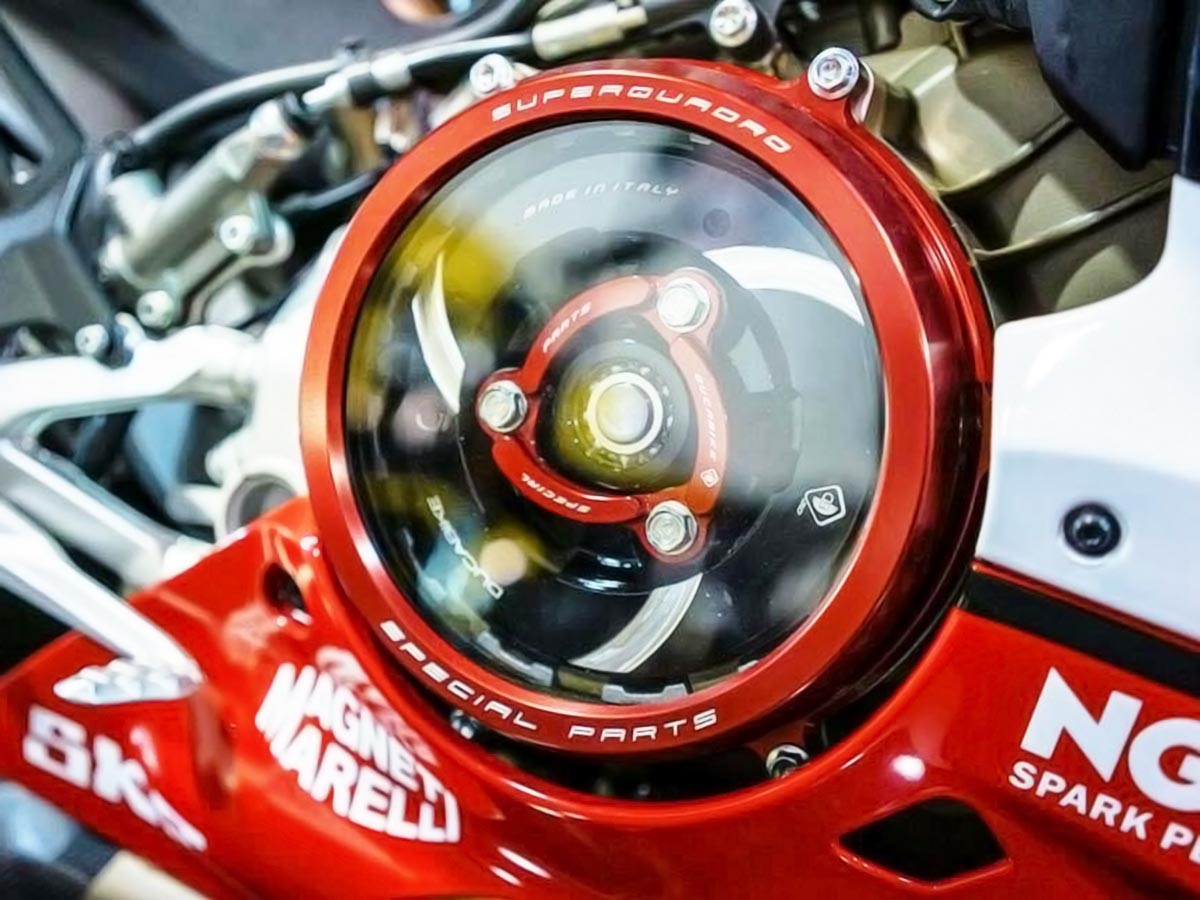 CC119901 - CLEAR CLUTCH COVER PANIGALE - DBK Special Parts - 10