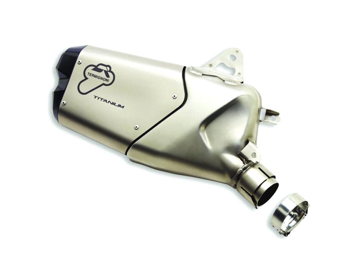 047TO - TERMIGNONI DUCATI MULTISTRADA 1260 ENDURO - 950/S - V2TITANIUM HOMOLOGATED SILENCER - Termignoni - 1