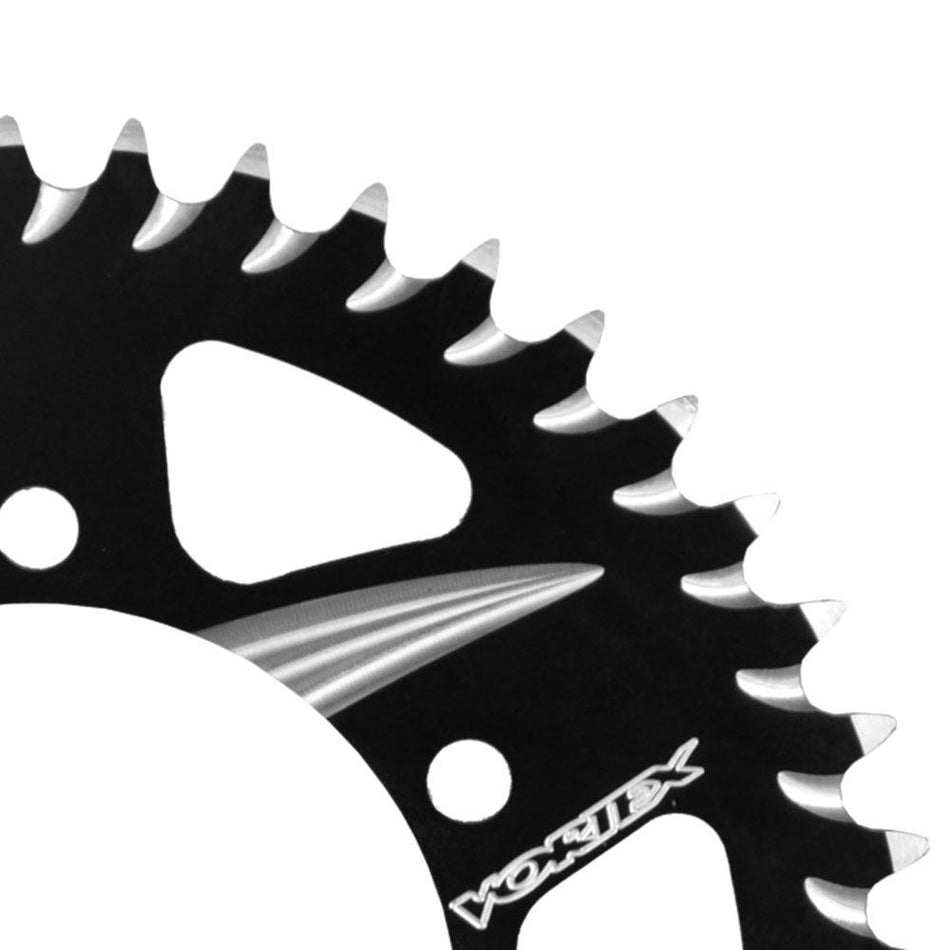 VORTEX ALLOY REAR SPROCKET 520-43T - APRILIA - BLACK 1