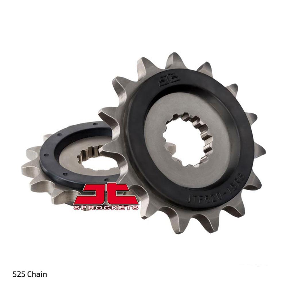 FRONT SPROCKET - STEEL W/-RUBBER CUSH 15T 525P 1