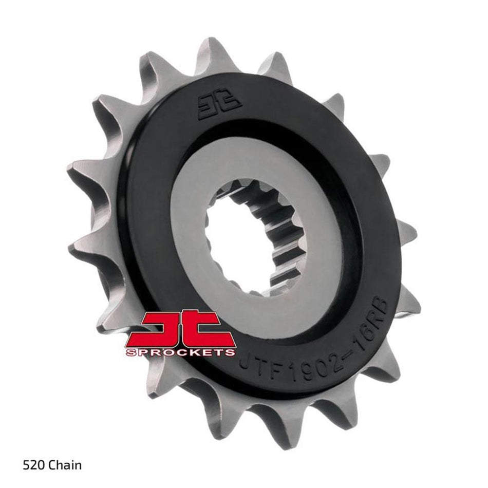 FRONT SPROCKET - STEEL With RUBBER CUSH 15T 520P 1