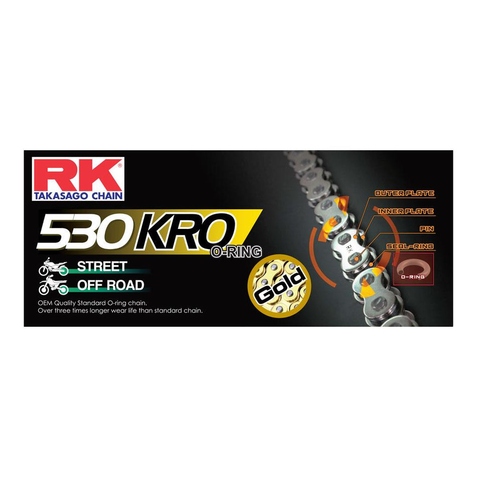 RK CHAIN GB530KRO-120L GOLD 1