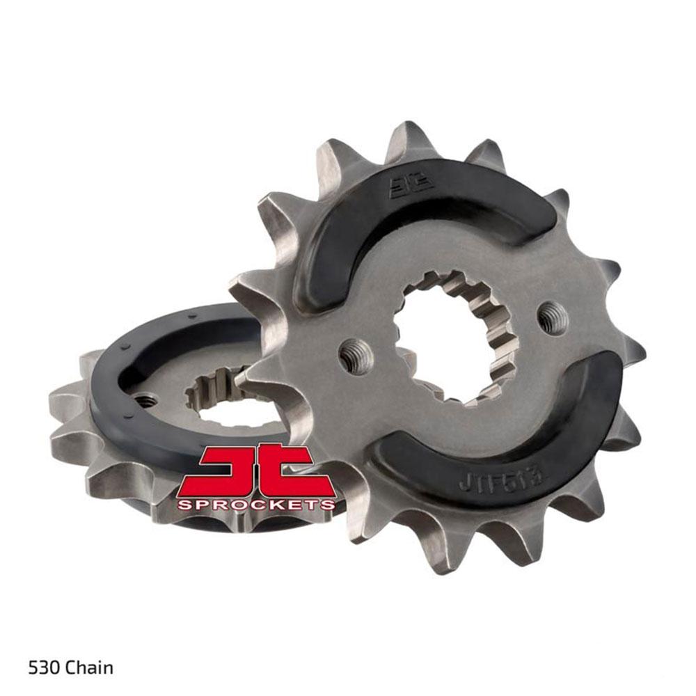 FRONT SPROCKET - STEEL W/-RUBBER CUSH 17T 530P 1