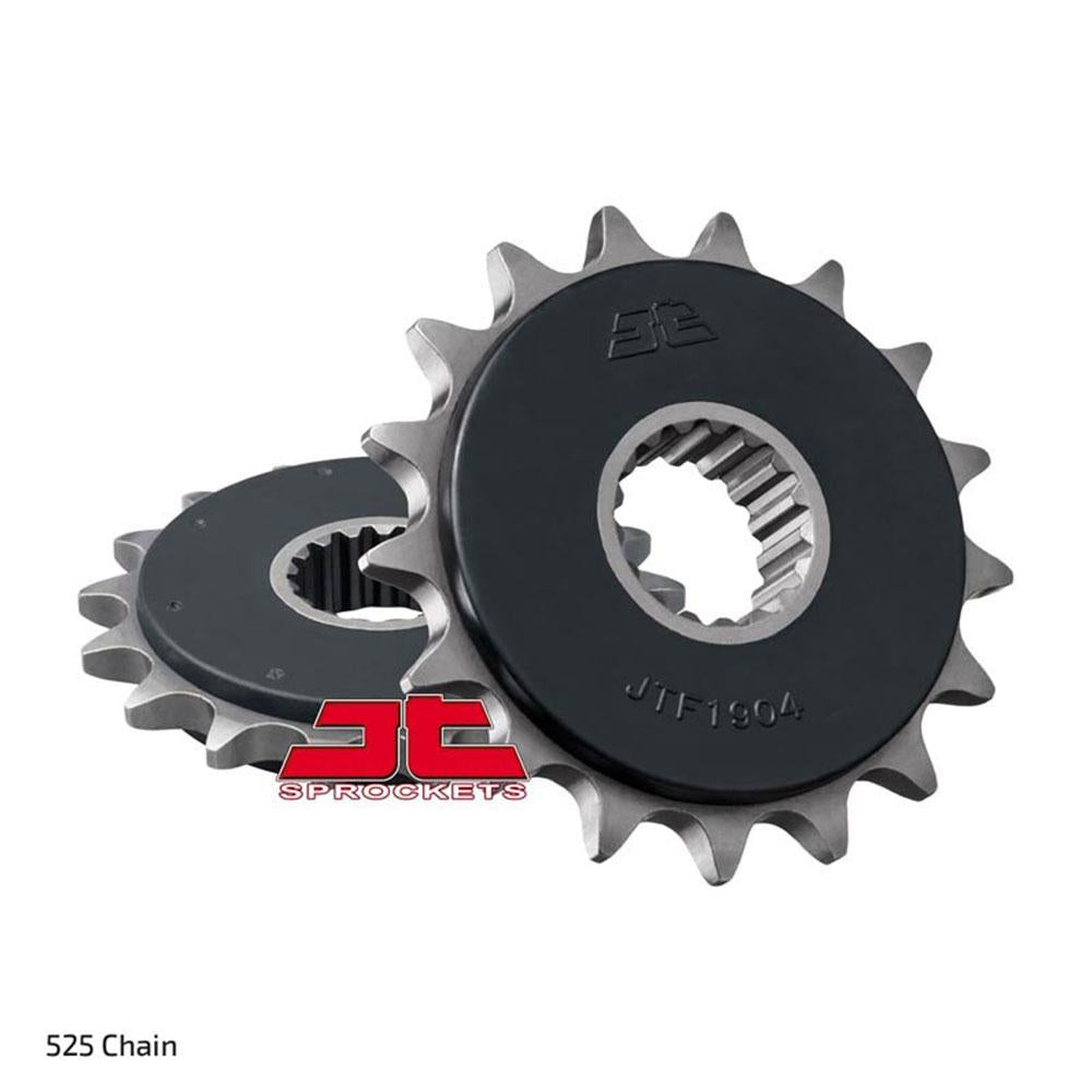 FRONT SPROCKET - STEEL W/-RUBBER CUSH 16T 525P 1