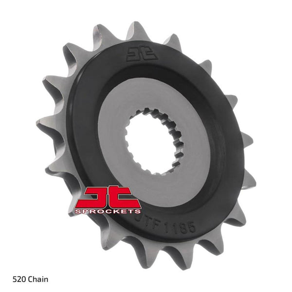 FRONT SPROCKET - STEEL W/-RUBBER CUSH 17T 520P 1