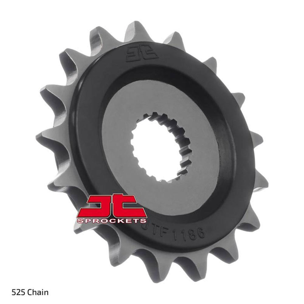 FRONT SPROCKET - STEEL W/-RUBBER CUSH 16T 525P 1