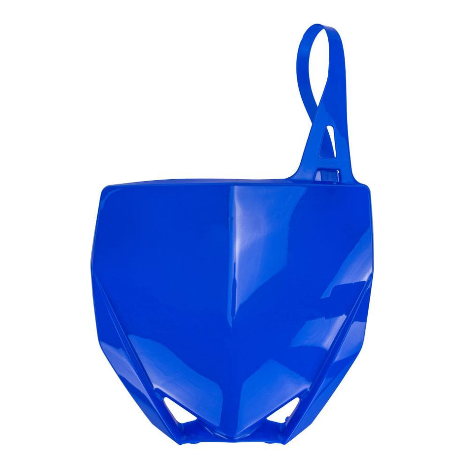 POLISPORT FRONT NUMBER PLATE YAM YZ65/YZ85 - BLUE 1