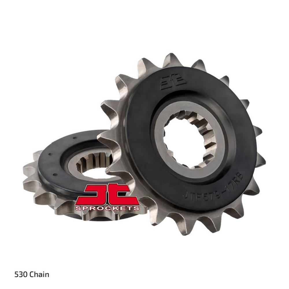 FRONT SPROCKET - STEEL W/-RUBBER CUSH 17T 530P 1