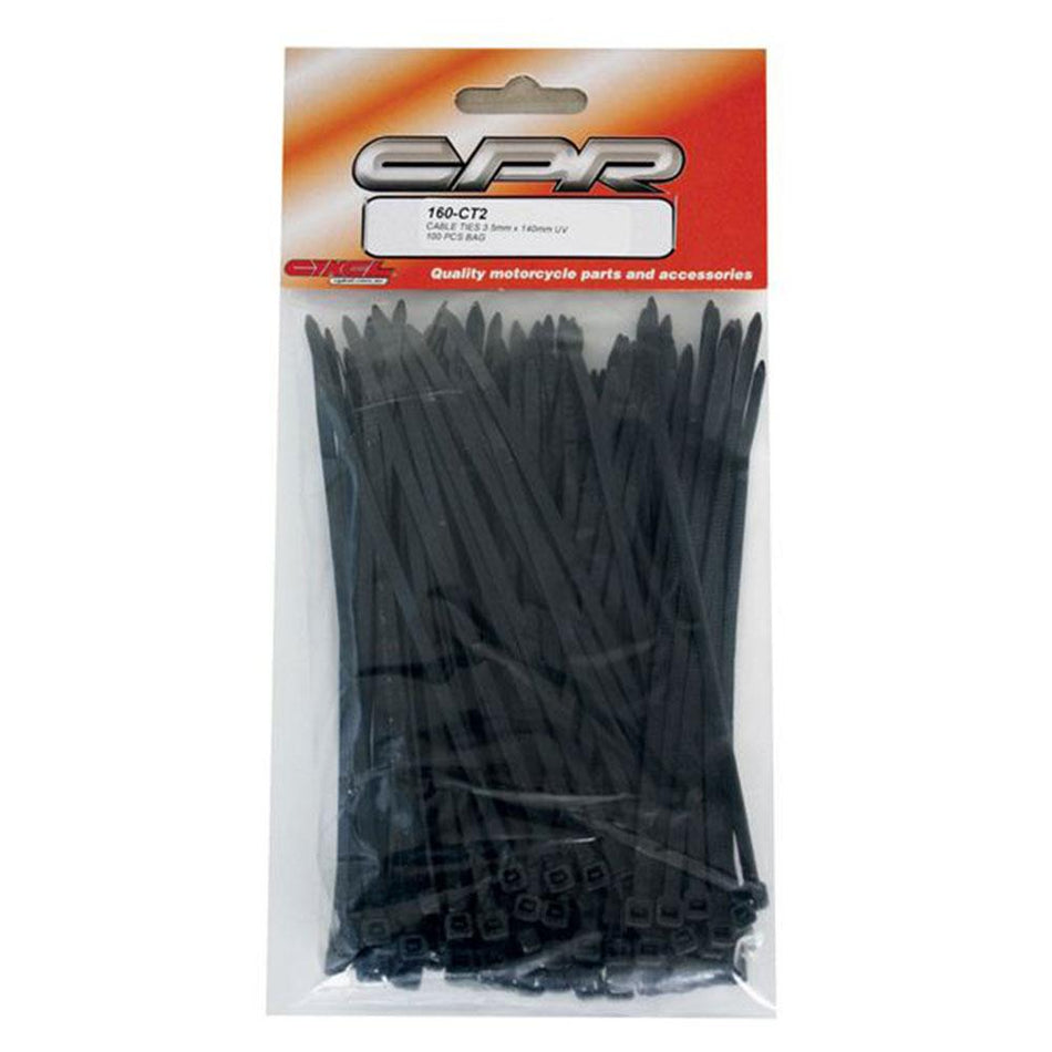 CPR CABLE TIES 3.5MM X 140MM 100PCS 1