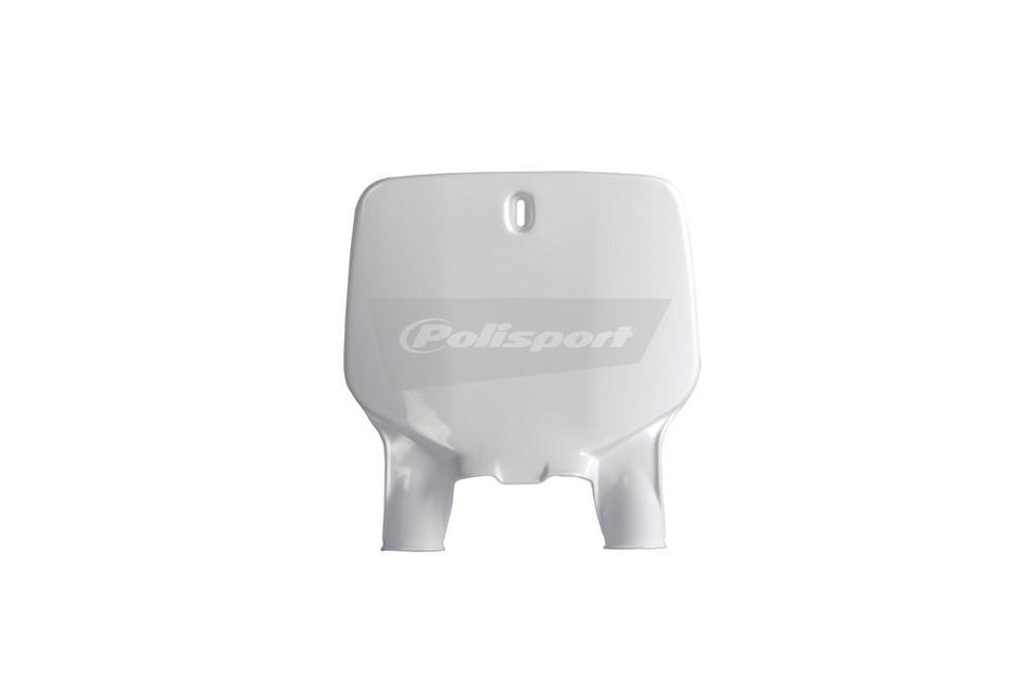 POLISPORT FRONT NUMBER PLATE KAWASAKI KX125/250 96-02 - WHITE 1