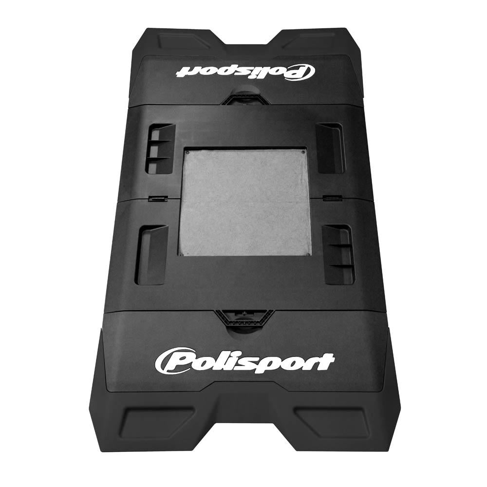 POLISPORT FOLDABLE BIKE MAT - BLACK/BLACK 1