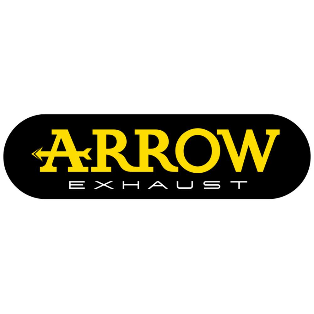 ARROW 71940PRI Silencer :- PRO-RACE NICHROM SLV W STL E/C - BMW 1