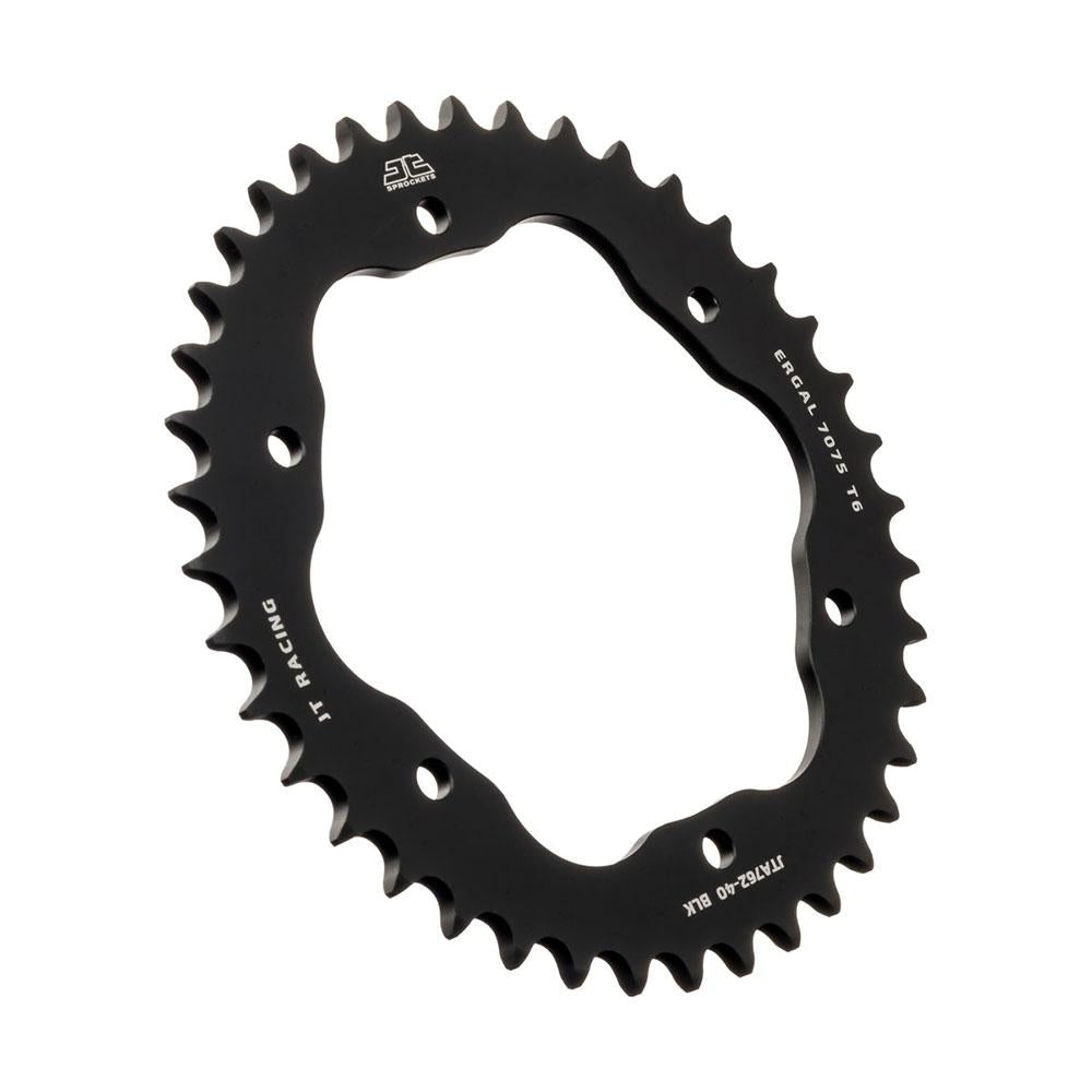 JT REAR ALLOY SPROCKET - BLACK - 38T 520P - 760 OR 770 JT ADAPTOR REQUIRED 1