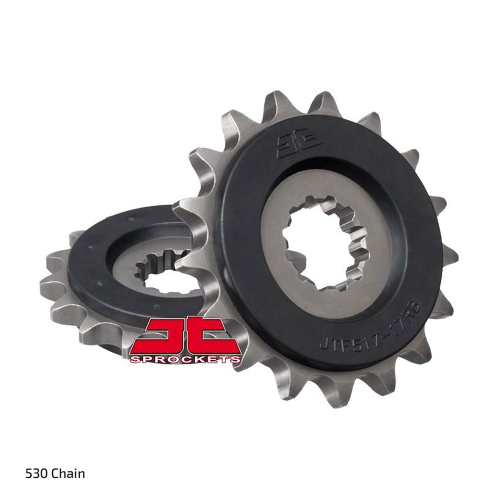 FRONT SPROCKET - STEEL W/-RUBBER CUSH 17T 530P 1