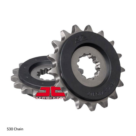 FRONT SPROCKET - STEEL W/-RUBBER CUSH 17T 530P 1