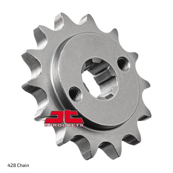 FRONT SPROCKET - STEEL 14T 428P 1