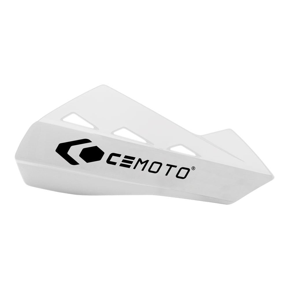CEMOTO HANDGUARDS VELOCE WHITE 1