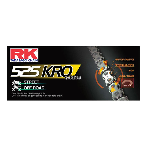 RK CHAIN 525SO - 112 LINK 1