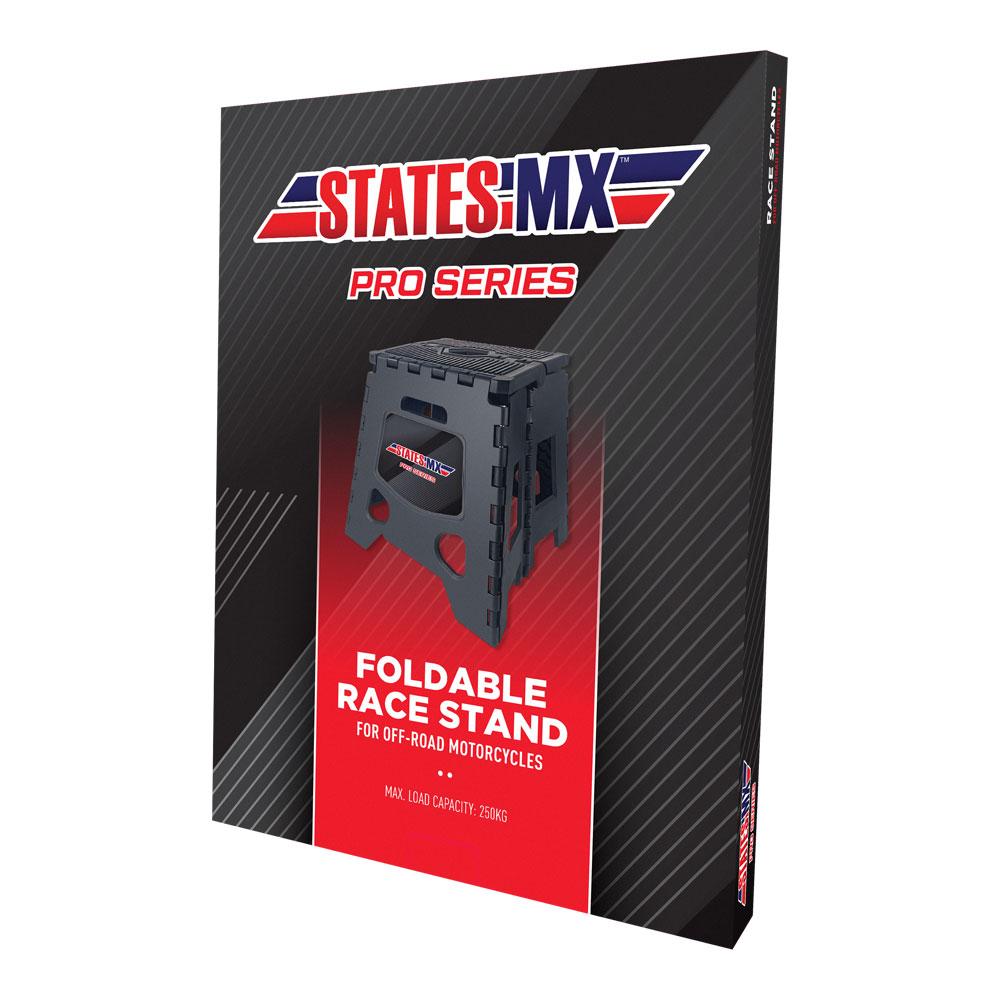 STATES MX FOLDABLE BIKE STAND BLACK 2