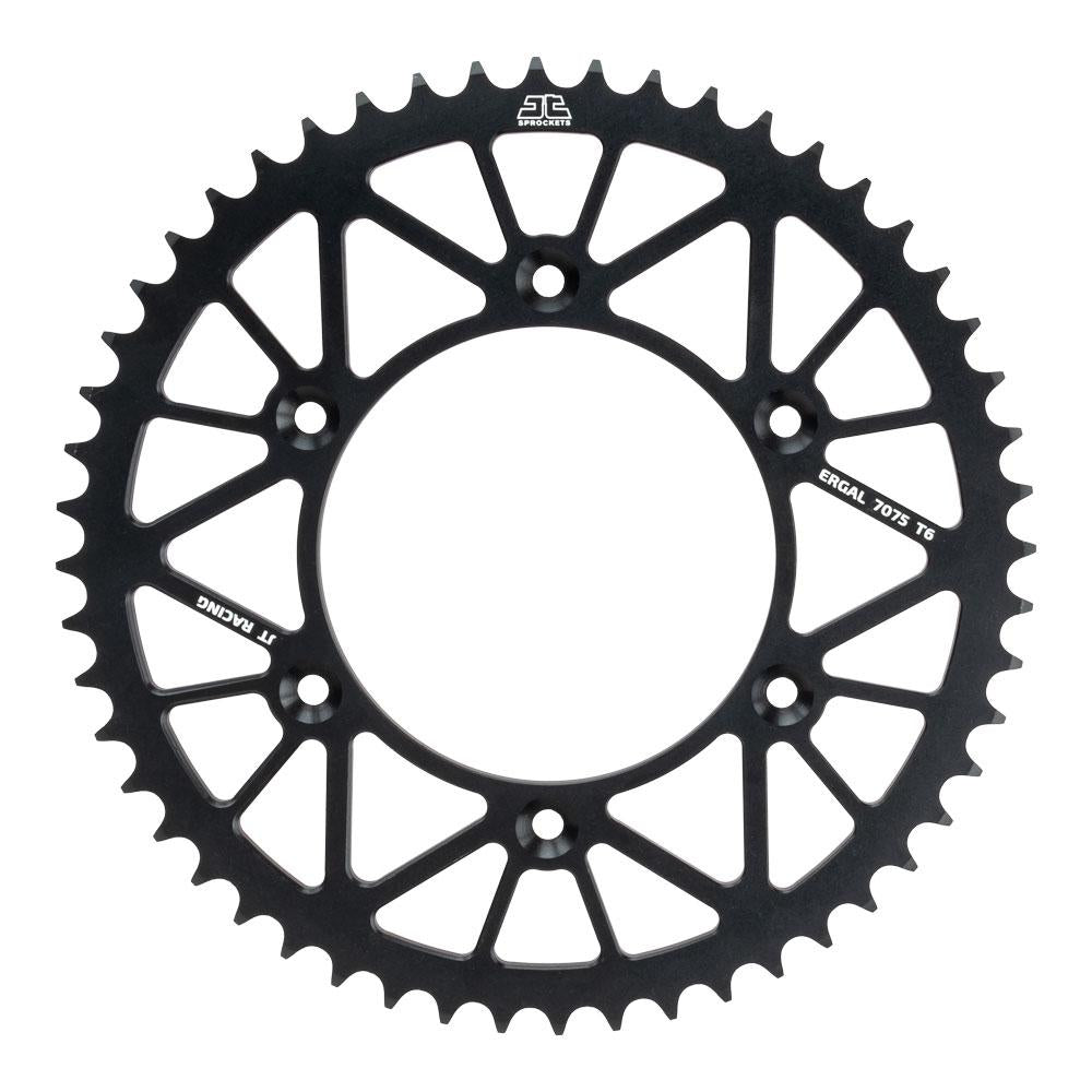 JT ALLOY RACELITE SPROCKET - 45T 520P - BLACK 1