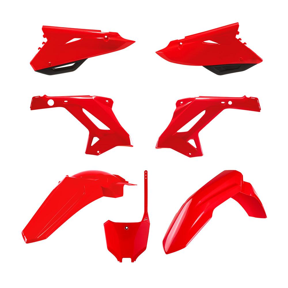 POLISPORT MX RESTYLE KIT HONDA CR125/250 00-01 RED 1