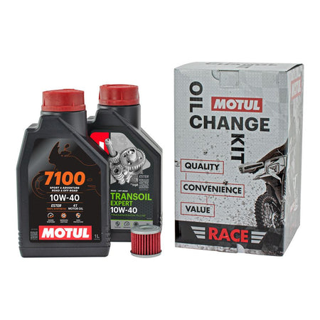 MOTUL RACE OIL CHANGE KIT - HONDA CRF250R 04-17 CRF450R 02-16 1