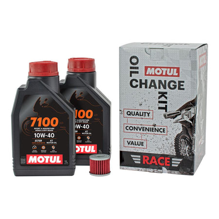 MOTUL RACE OIL CHANGE KIT - YAMAHA YZ250F 03-24 YZ450F 03-24 1