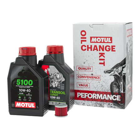 MOTUL PERFORMANCE OIL CHANGE KIT - HONDA CRF250R 04-17 CRF450R 02-16 1