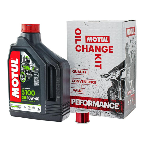 MOTUL PERFORMANCE OIL CHANGE KIT - YAMAHA YZ250F 03-24 YZ450F 03-24 1