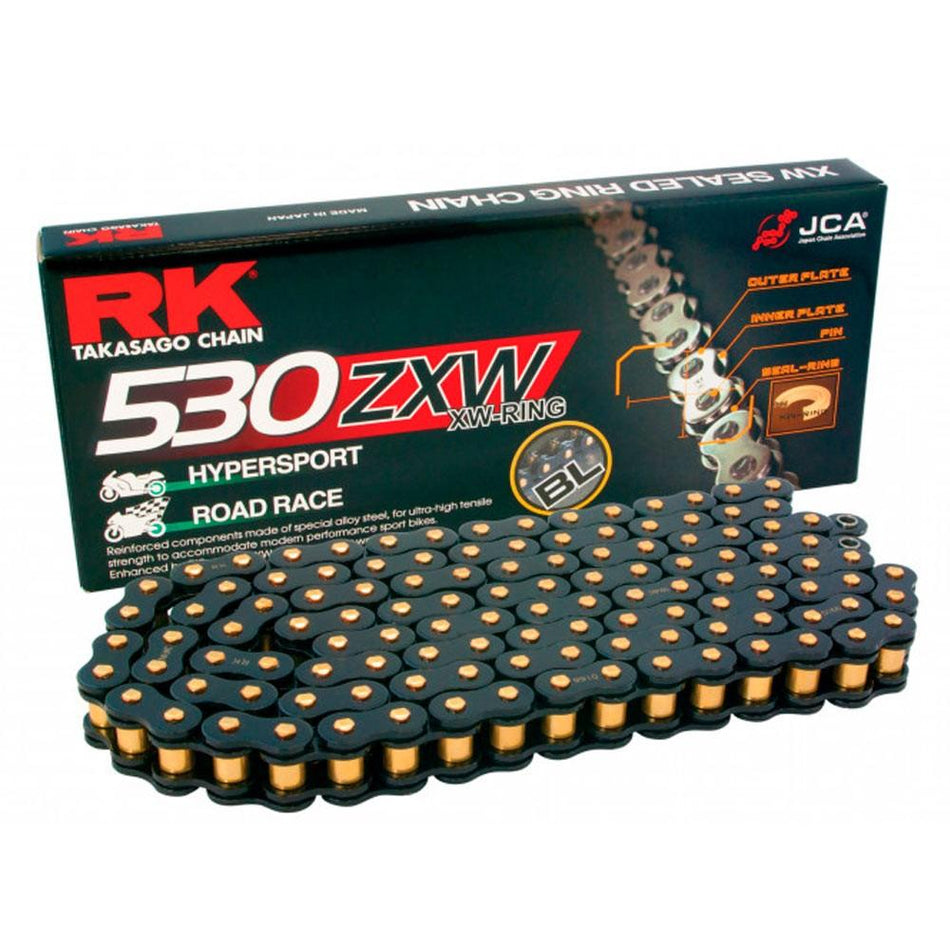 RK CHAIN 530ZXW - 120 LINK - BLACK 2