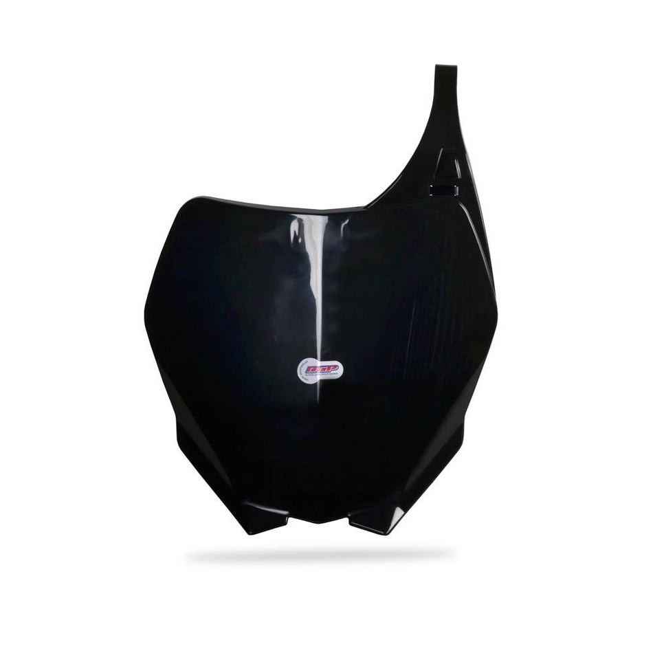 POLISPORT FRONT NUMBER PLATE YZ125/250 06-14/YZ250F/450F 06-09 - BLACK 1