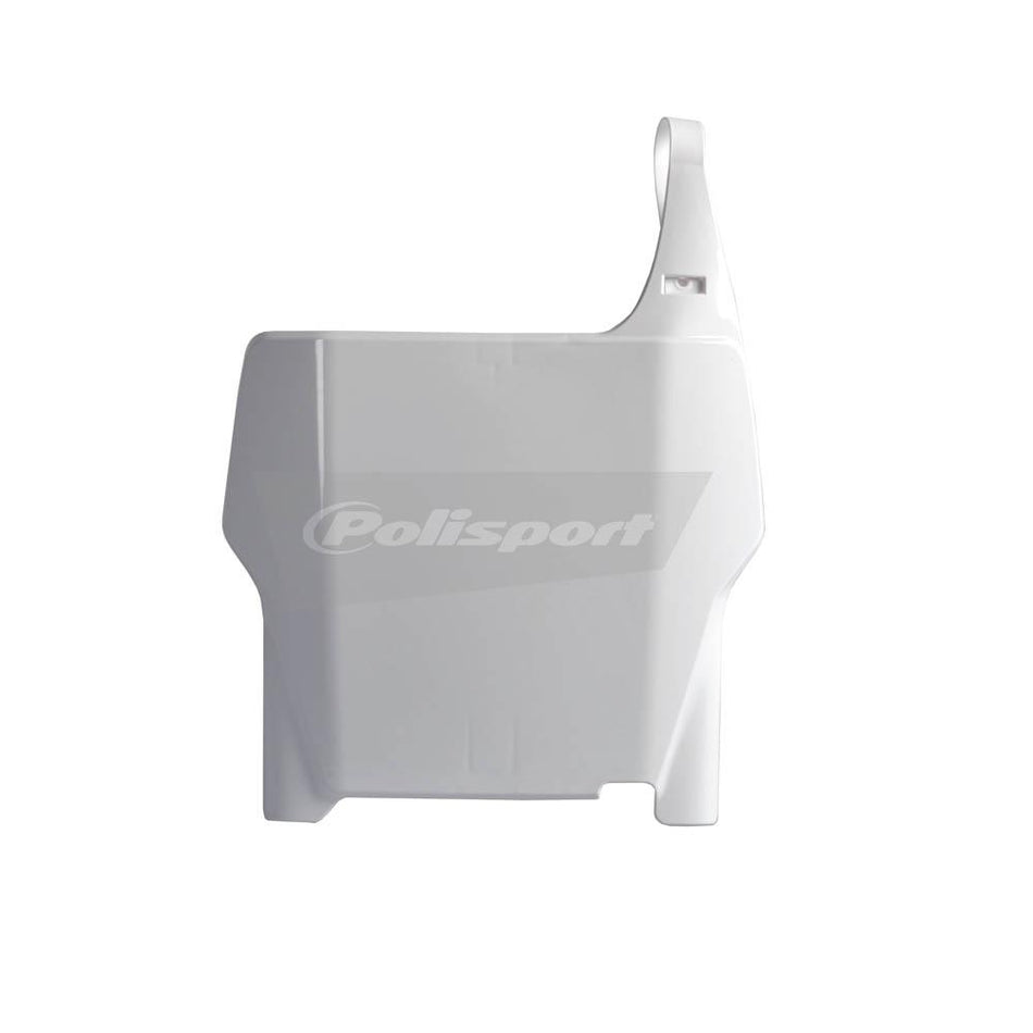 POLISPORT FRONT NUMBER PLATE HONDA CR125/250 04-07/CRF250R/450R 04-07 - WHITE 1