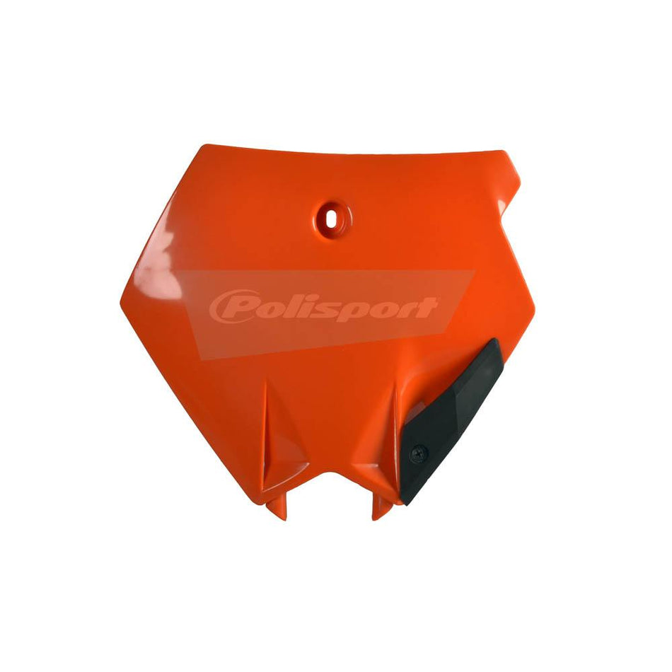 POLISPORT FRONT NUMBER PLATE KTM 85 SX 03-12 - ORANGE 1