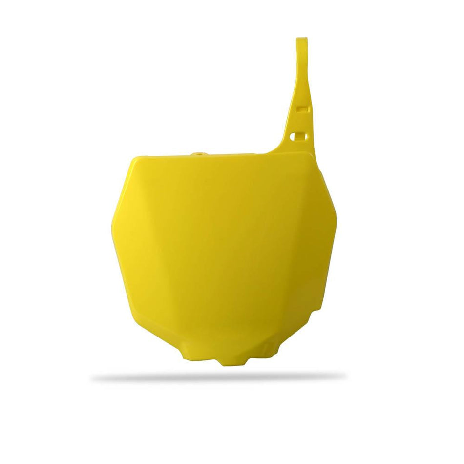 POLISPORT FRONT NUMBER PLATE SUZUKI RM/RM-Z - YELLOW 2