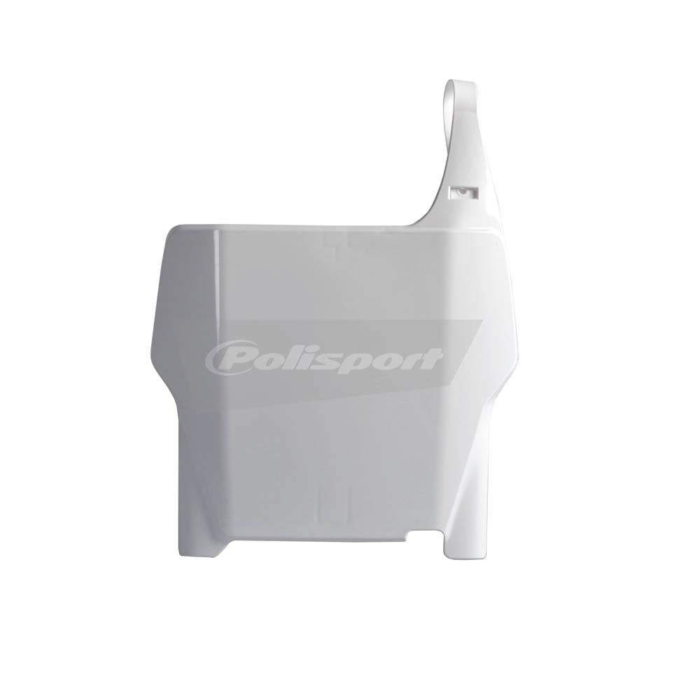 POLISPORT FRONT NUMBER PLATE HONDA CR125/250 04-07/CRF250R/450R 04-07 - WHITE 2