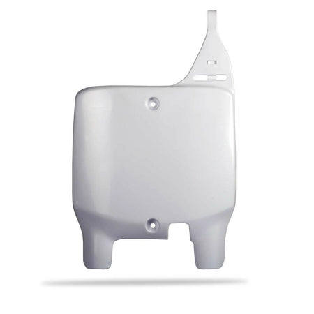 POLISPORT FRONT NUMBER PLATE SUZUKI RM125/250 99-00 - WHITE 2
