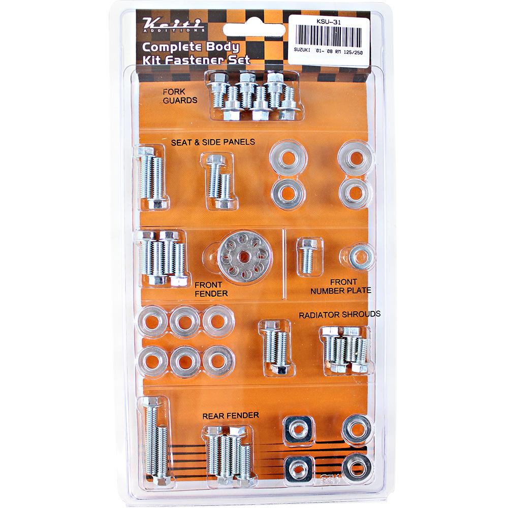 KEITI - COMPLETE BODY KIT FASTENER SET - SUZUKI 1