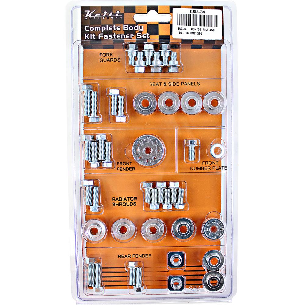 KEITI - COMPLETE BODY KIT FASTENER SET - SUZUKI 1