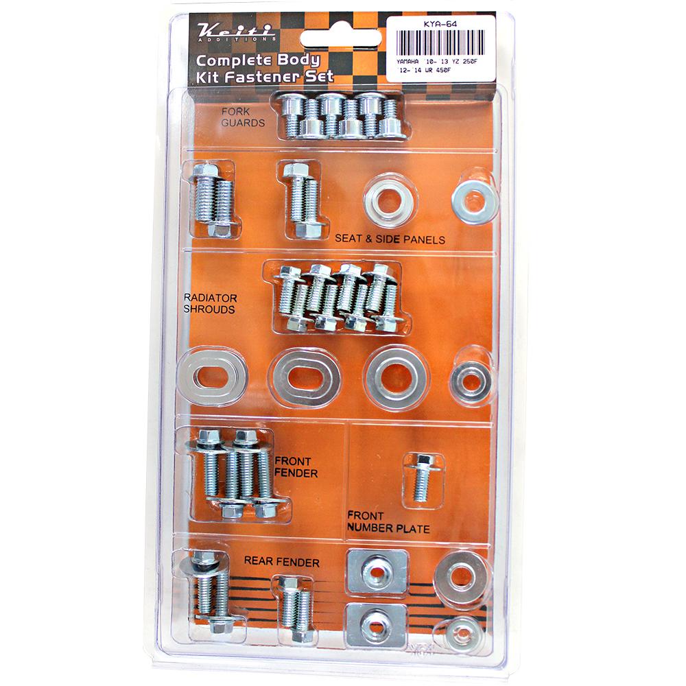 KEITI - COMPLETE BODY KIT FASTENER SET - YAMAHA 1