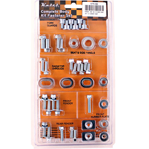 KEITI - COMPLETE BODY KIT FASTENER SET - YAMAHA 1