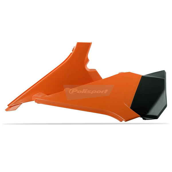 POLISPORT AIRBOX COVERS KTM SX 2012/SX-F 11-12 - ORANGE 1