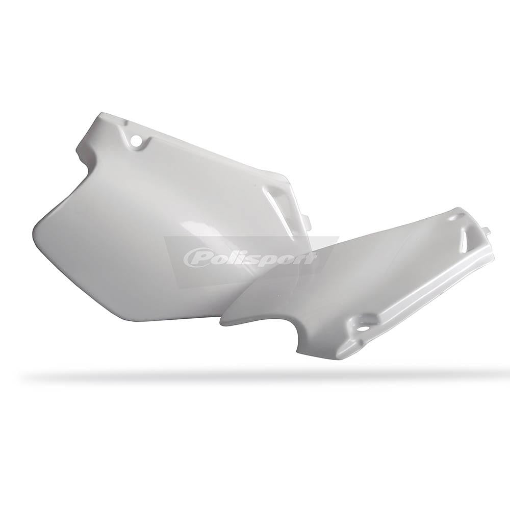 POLISPORT SIDE COVERS HONDA CR125 95-97/CR250 95-96 - WHITE 1