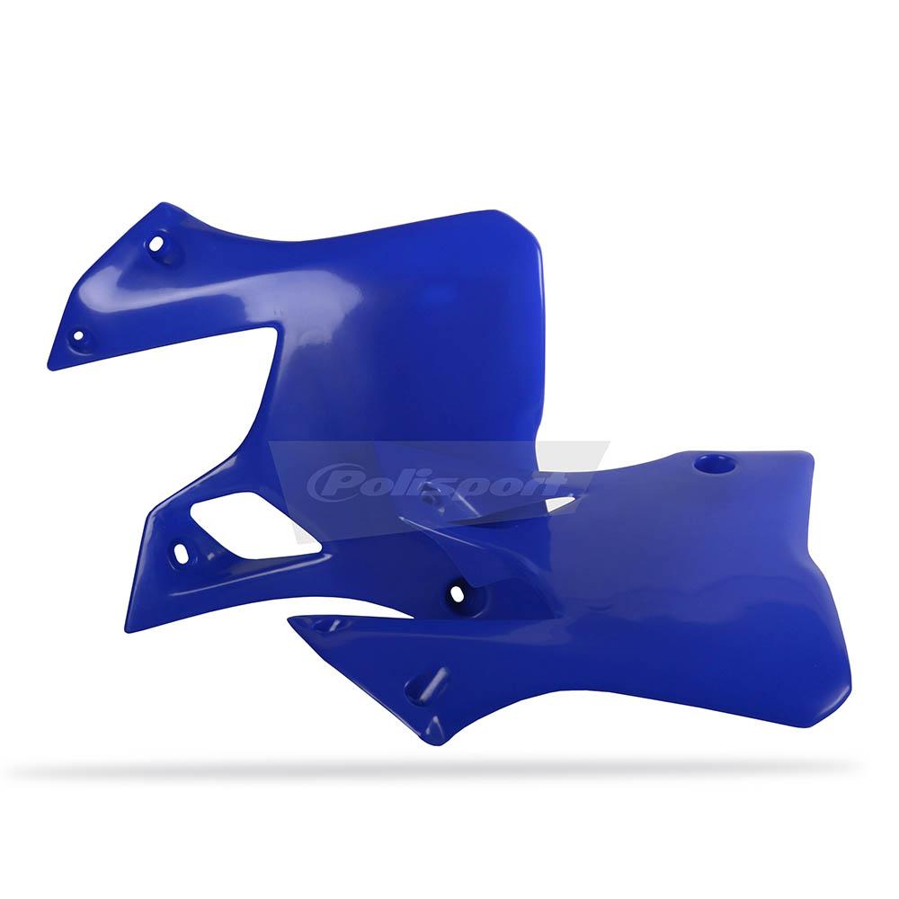 POLISPORT RADIATOR SHROUDS YAMAHA YZ125/250 96-01 - BLUE 1