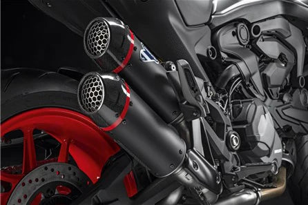 96481842AA - TERMIGNONI Ducati Monster 950 / 937 (2021+) Dual Slip-on Exhaust (racing)