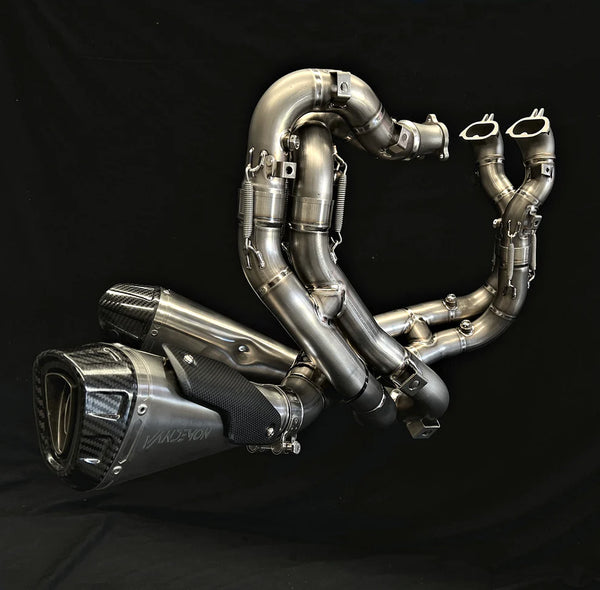 Vandemon - Ducati V4 Panigale & Streetfighter Vandemon Full Titanium Exhaust system 2020-2022