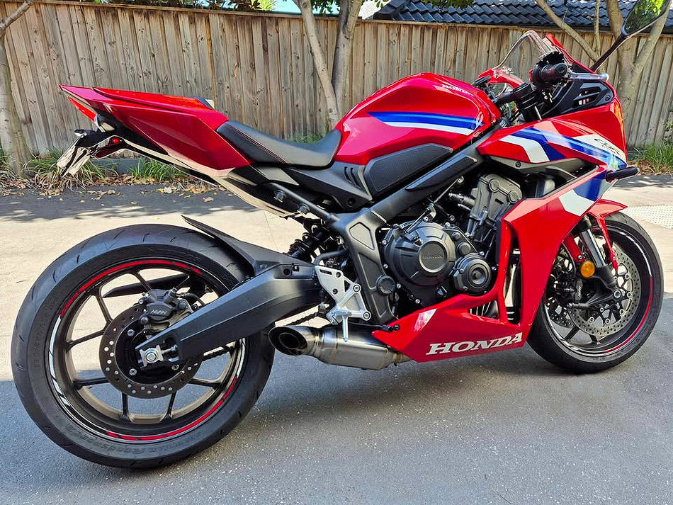 Honda CB650F, CBR650F, CB650R, CBR650R Titanium LM Exhaust System