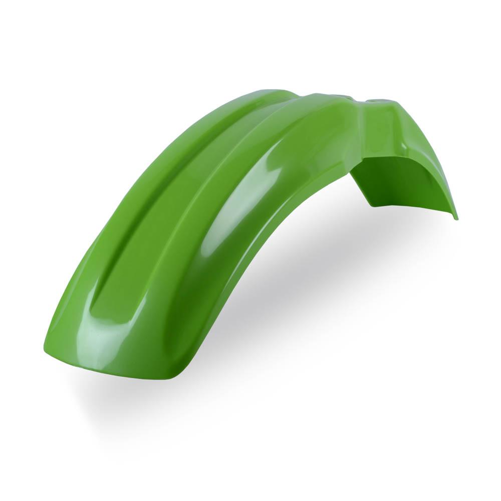 POLISPORT FRONT FENDER KAWASAKI KX85/100 01-13 - GREEN 1