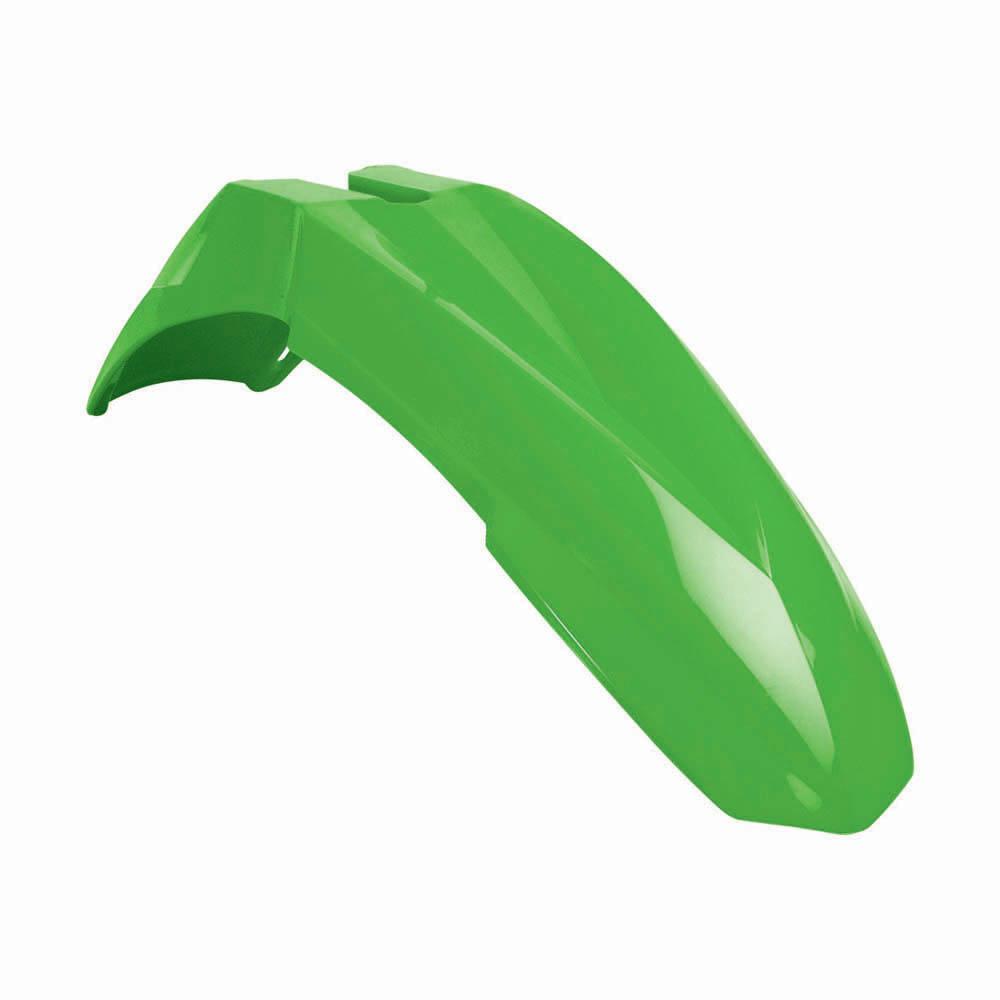 POLISPORT UNIVERSAL SUPERMOTARD FRONT FENDER - KAWASAKI GREEN 1